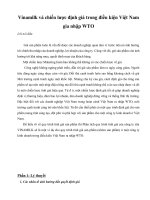 Vinamilk và chiến lược định giá trong điều kiện Việt Nam gia nhập WTO