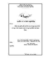 Một số Giải pháp nhằm nâng cao khả năng cạnh tranh của Cty Điện tử Sao Mai.