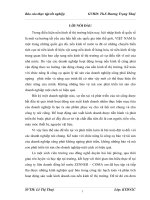 CÔNG TÁC KẾ TOÁN tại Công ty liên doanh đồng hồ nước ZENNER –COMA