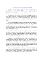 NGƯỜI VN ĐƯỢC TRAO GIẢI THƯỞNG DN NHỎ