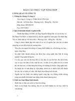 Báo cáo thực tập tại Công ty TNHH NGUYỄN GIA