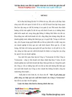 Một số giải pháp góp phần nâng cao hiệu quả sản xuất kinh doanh ở CT VIETSURESTAR.doc