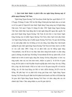 Quá trình hình thành và phát triển của ngân hàng thương mại cổ phần ngoại thương Việt Nam