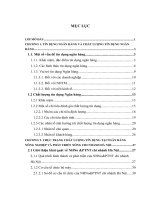 Giải pháp nâng cao chất lượng tín dụng tại Ngân hàng Nông nghiệp và phát triển nông thôn chi nhánh Hà Nội