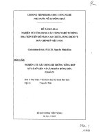 Nghiên cứu ứng dụng các công nghệ tự động hóa tiên tiến để nâng cao chất lượng