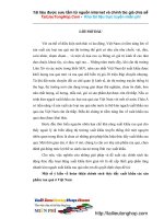 Một số ý kiến về hoàn thiện chính sách thúc đẩy xuất khẩu các sản phẩm rau quả ở VN.doc