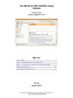 Cài đặt bộ từ điển StarDict trong ubuntu