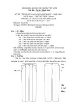 Đề thi may thiết kế thời trang 43