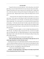 Nâng cao chất lượng tín dụng ngắn hạn tại NH đầu tư và phát triển bắc Hà Nội