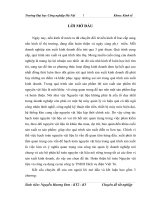 Hoàn thiện kế toán Nguyên vật liệu và công cụ dụng cụ tại công ty TNHH Dịch vụ điện Việt Tú