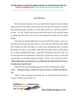 Hoàn thiện hạch toán Doanh thu, xác định kết quả kinh doanh.doc