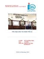 Ngân hàng đầu tư