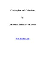 Christopher and Columbus