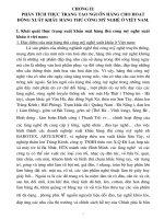 Phân tích thực trạng tạo nguồn hàng cho hoạt động xuất khẩu hàng thủ công mỹ nghệ ở Việt Nam (chương II)