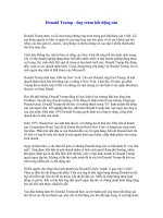 Donald Trump - ông trùm bất động sản