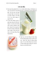 sản xuất sữa chua