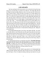 Giải pháp Marketing nhằm phát triển thị trường tiêu thụ mặt hàng bánh kẹo tại Công ty thực phẩm miền Bắc