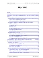 Một số giải pháp hoàn thiện tiền lương, tiền thưởng ở Công ty XD và phát triển hạ tầng Thanh Hoá