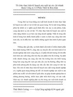 Tổ chức thực hiện kế hoạch sản xuất trong các Chi nhánh Công ty Cổ phần thiết bị bưu điện –Nhà máy 2