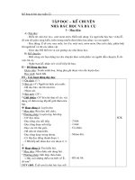 Giáo án môn Tập đọc lớp 3 - tuần 22