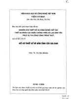 Nghiên cứu thiết kế và công nghệ chế tạo thiết bị đóng cọc nhiều hướng trên xà lan 2000 tấn phục vụ thi công công trình thủy Hồ sơ thiết kế và bản tính của GB-54M