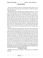 Một số vấn đề về bảo đảm tiền vay của ngân hàng TM, nghiên cứu tại chi nhánh ngân hàng công thương Thanh Xuân