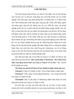 Một số giải pháp về Marketing - Mix nhằm hoàn thiện hoạt động kinh doanh của Công ty Công ty Cổ An Đạt