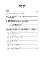 Lập kế hoạch Marketing cho sản phẩm cá basa tại công ty Agifish