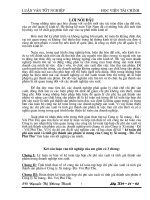 Một số giải pháp nhằm nâng cao hiệu quả quản lý chi thường xuyên của ngân sách nhà nước cho sự nghiệp giáo dục ( cấp Mầm non, tiểu học và trung học cơ sở) ở huyện Từ Liêm