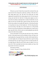 Một số giải pháp thúc đẩy tiêu thụ sản phẩm của Công ty Dệt May Hà Nội.doc