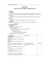 Tài liệu giáo án môn Đạo đức lớp 3 - tuần 17