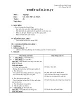 Giáo án Tập đọc - Lớp 2 - Cá sấu sợ cá mập