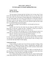 Kế toán tập hợp chi phí sản xuất và tính giá thành sản phẩm tại Xí nghiệp sông đà 11-3