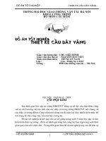 Thiết kế cầu dây văng 1