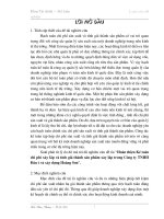 Kế toán chi phí và tính giá thành sản phẩm tại công ty TNHH đầu tư và xây dựng hoàng sơn