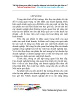 Một số giải pháp nhằm thúc đẩy tốc độ tiêu thụ sản phẩm thuốc bảo vệ thực vật .doc