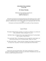 Colours In Blackness - A New Life