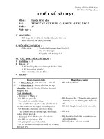 Giáo án Luyện từ và câu - Lớp 2 - Từ ngữ và vật nuôi