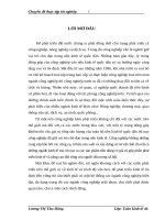 Phân tích các yếu tố tác động tới tăng trưởng công nghiệp Việt Nam và những dự báo cho công nghiệp