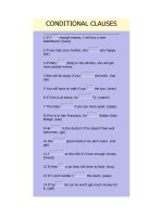 Anh văn 9 :Conditional Clause 2