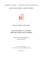 Công nghệ Định vị và giải pháp triển khai trong mạng 3.5G HSDPA