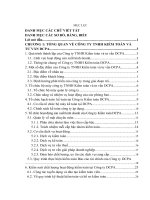 Hoàn thiện qui trình lập kế hoạch kiểm toán Báo cáo tài chính tại Công ty trách nhiệm hữu hạn Kiểm toán và tư vấn DCPA