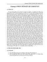 Khảo sát mức độ tin học hĩa trong quản trị logistics của các doanh nghiệp vừa và nhỏ tại thành phố hồ chí minh phần 4