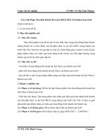 Luận văn: các gải pháp thu hút khách du lịch mice dến khách sạn Golf ( Cần Thơ)