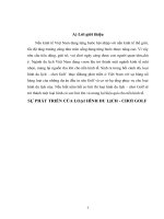 Sự phát triển của loại hình du lịch - chơi golf