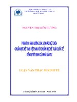 Phân tích ảnh hưởng của sự khác biệt giữa chuẩn mực kế toán quốc tế đến quyết định của nhà đầu tư