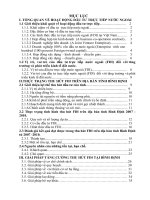 Thực trạng và giải pháp thu hút vốn đầu tư trực tiếp nước ngoài (FDI) trên địa bàn tỉnh Bình Định giai đoạn từ 2007-2010.doc