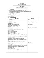 Giáo án môn Thủ công lớp 3 - Tuần 33