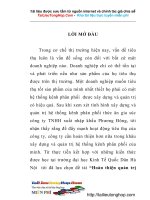 Hoàn thiện quản trị kênh phân phối thức ăn gia súc