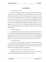 Hoàn thiện quy trình đánh giá hệ thống kiểm soát nội bộ của khách hàng do Công ty TNHH Dịch vụ Tư vấn Tài chính Kế toán và Kiểm toán thực hiện